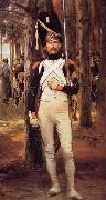 Edouard Detaille Grenadier of the Old Guard oil on canvas